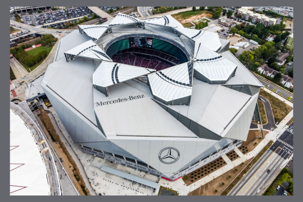 The Copa America Mercedes-Benz Stadium in Atlanta