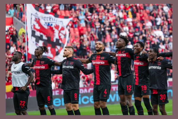 Bayer Leverkusen FC Wining Title Bundesliga