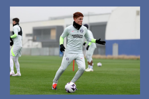 Valentín Barco at Training in Brighton & Hove